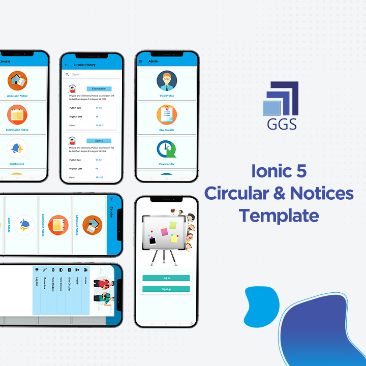 Ionic 5 Circulars and Notification
